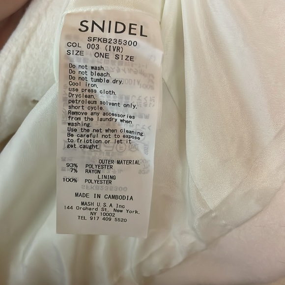 Snidel cape, brand new, never wear - Picture 2 of 2